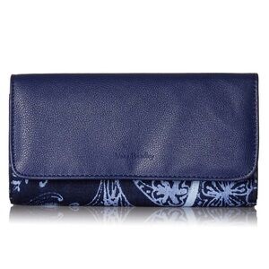New Vera Bradley RFID Audrey Wallet Indio